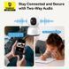 Камера відеоспостереження Baseus P1 Lite (внутрішня, Wi-Fi 2.4 ГГц, 2K, огляд на 360 &deg;, AI-функції) - Білий 110335090 фото 12