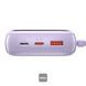 Повербанк Baseus Qpow Pro + кабель USB to Type-C, 0.3 метра (3A, 20000 мАч, 22.5Вт, Type-C/USB-A/Lightning, QC 3.0) - Лавандовый 58462121 фото 3