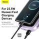 Повербанк Baseus Qpow Pro + кабель USB to Type-C, 0.3 метра (3A, 20000 мАч, 22.5Вт, Type-C/USB-A/Lightning, QC 3.0) - Лавандовый 58462121 фото 6
