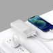 Повербанк Baseus портативная батарея (20000mAh 15W с Led дисплеем 2xmicro USB 2xType-C) - Белый 752928 фото 1