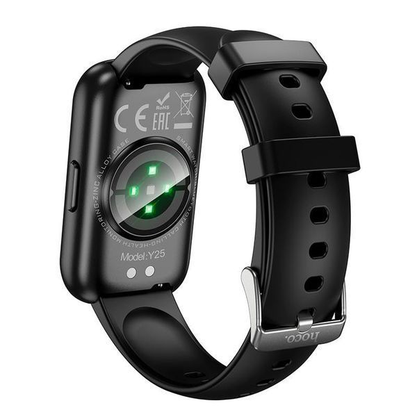 Умные спортивные часы Hoco Y25 (1.47" цветной TFT-дисплей, Bluetooth 5.3, защита IP68, Android, iOS) - Серый 95690566 фото
