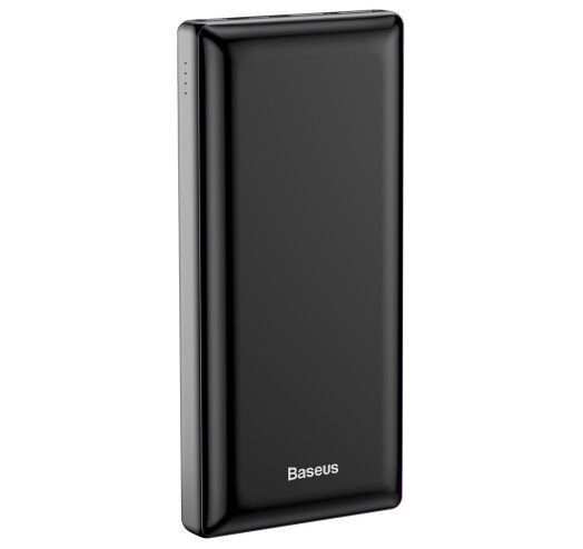 Повербанк Baseus портативная батарея (30000mAh 2USB/1Type-C, Lightning, MicroUsb, 15W, 3A) - Черный 752073 фото