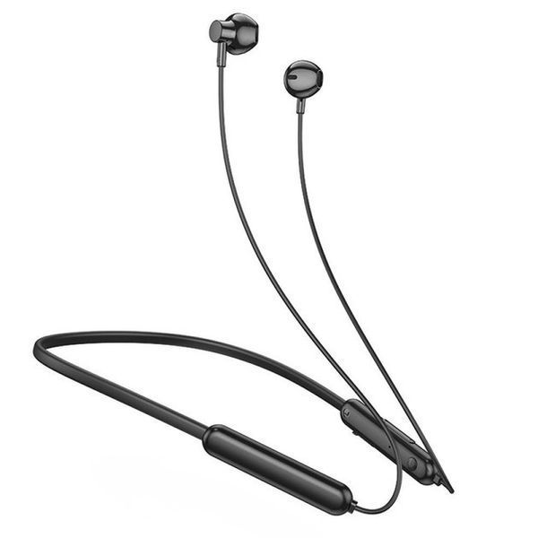 Бездротові навушники Hoco ES67 (для спорту, Bluetooth 5.3, 20 годин роботи, вкладиші, стильні) - Чорний 75309738 фото