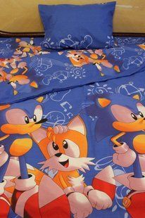 Постільна білизна Coton Gold Сонік (Sonic) - 150х220, 100% Бавовна, Бязь 46338236 фото