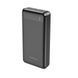 Повербанк Borofone BJ19A + кабель micro-usb (20000 mAh, 20 Вт, QC 3.0, PD,USB Type-A, USB Type-C, micro USB, 3A) - Черный 71444330 фото 1