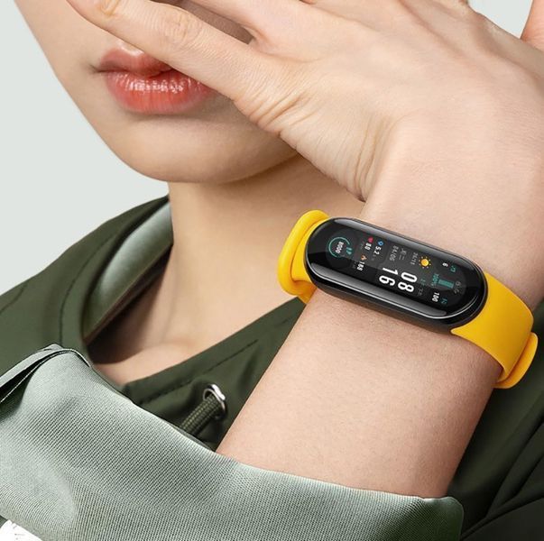 Фітнес браслет спортивний FitPro Smart Band M6 (смарт годинник, пульсоксиметр, пульс) - Синій 42468325 фото