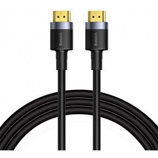 Кабель Baseus 4K HDMI на 4K HDMI Cafule (1 метр, 60Hz, підтримує 4K, нейлонова обплетення) - Чорний 59360815 фото