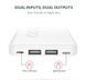 Повербанк Yoobao KJ03 портативная батарея (10000mAh, 2USB/1Type-C, с разъемом lightning, microUSB,2.1А) - Голубой 58506739 фото 5
