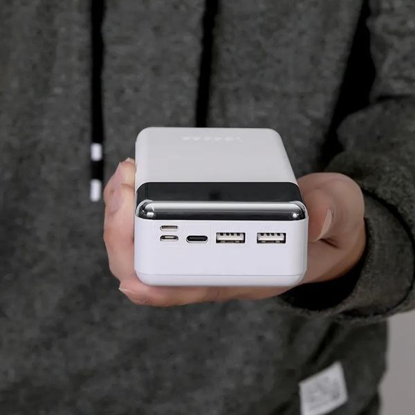 Повербанк Yoobao портативная батарея (30000mAh, 2USB/1Type-C, MicroUsb, PD 30W, швидка зарядка) - Белый 58505561 фото