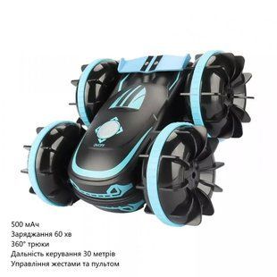 Радіокерований автомобіль UKC JC04 (позашляховик-амфібія, 500 мАг, водонепроникний корпус, 30 метрів дальність) - Синій 105734322 фото