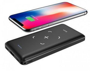 Повербанк Hoco J50 портативная батарея (1USB/1Type-C/1Lightning, 2A) - Черный 749160 фото