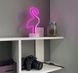 Неоновий світильник нічник Фламінго настільна декоративна лампа Neon Decoration Lamp - Рожевий 47021380 фото 3
