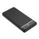 Повербанк Hoco J59 Famous портативна батарея (10000 mAh, 2USB + Type-C + Micro-USB, 2A, LED дисплей) - Чорний 57190368 фото 1