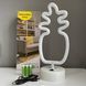 Неоновий світильник нічник Ананас настільна декоративна Neon Decoration Lamp Pineapple жовтий 24729343 фото 5
