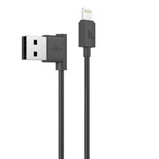 Кабель для зарядки Hoco UPL11 Lightning (1.2м, Г-образный разъем) - Черный 52745431 фото