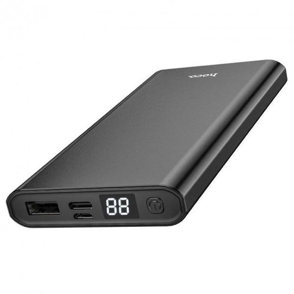 Повербанк Hoco J68 портативная батарея (1USB /Micro/Type-C/2A) - Черный 749179 фото