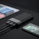 Повербанк Hoco J72 портативная батарея (10000mAh 2USB/MicroUSB/Type-C, 2A, LED индикатор) - Черный 57192174 фото 1