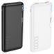 Повербанк Hoco J82 портативна батарея (10W, 10000 mAh, 2USB + Type-C, 2A, LED індикатор) - Чорний 57190235 фото 5