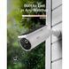 Беспроводная система видеонаблюдения Baseus S1 Pro (2 камеры, солнечная панель с треккингом, 3K видео, AI, Wi-Fi, Ethernet) - Белый 106276699 фото 2
